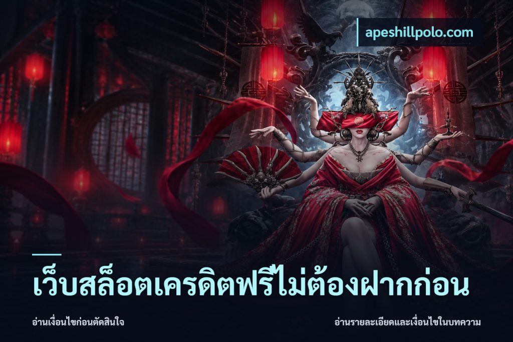 เว็บสล็อตเครดิตฟรีไม่ต้องฝากก่อน