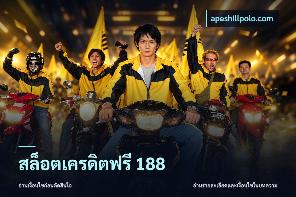 สล็อตเครดิตฟรี 188