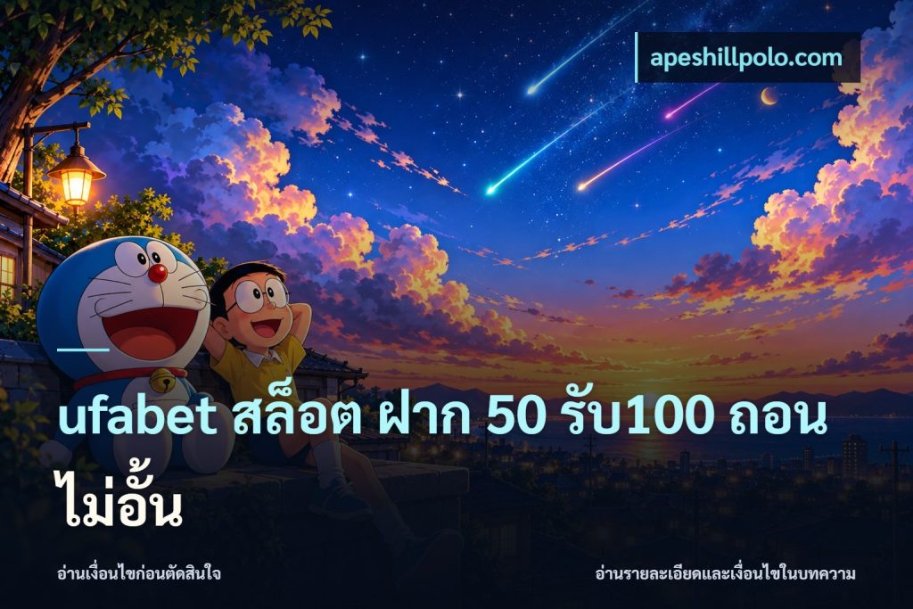 ufabet สล็อต ฝาก 50 รับ100 ถอนไม่อั้น