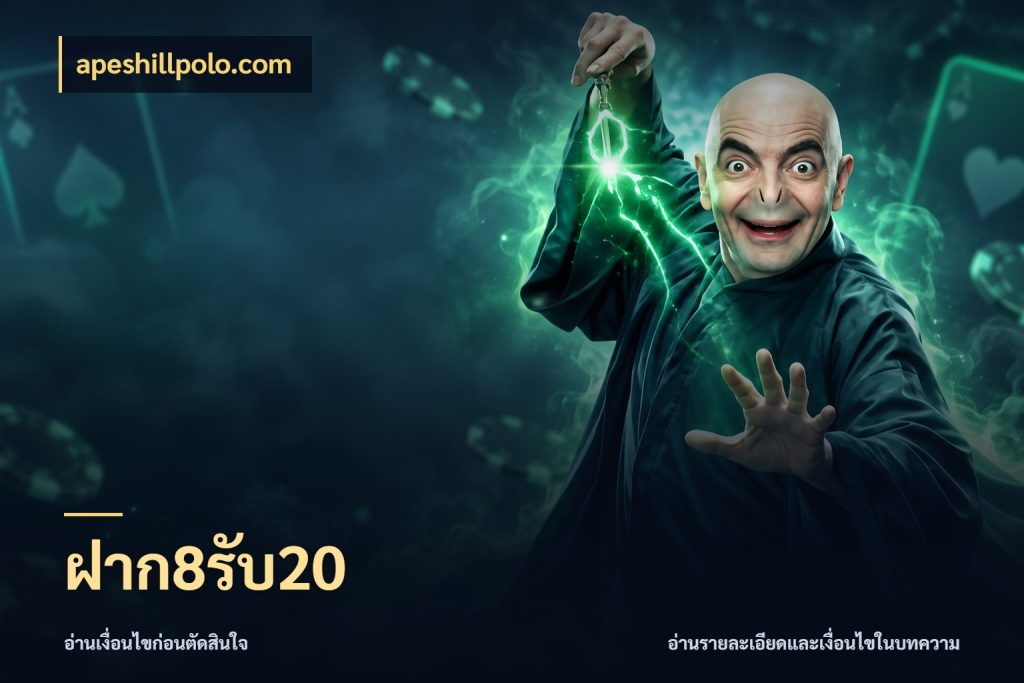 ฝาก8รับ20 รูปแบบโบนัสกับสิทธิ์ของสายเกม กับ apeshillpolo.com