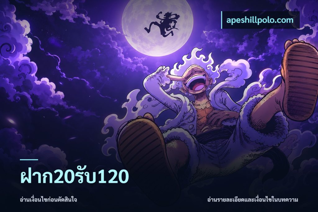 ฝาก20รับ120
