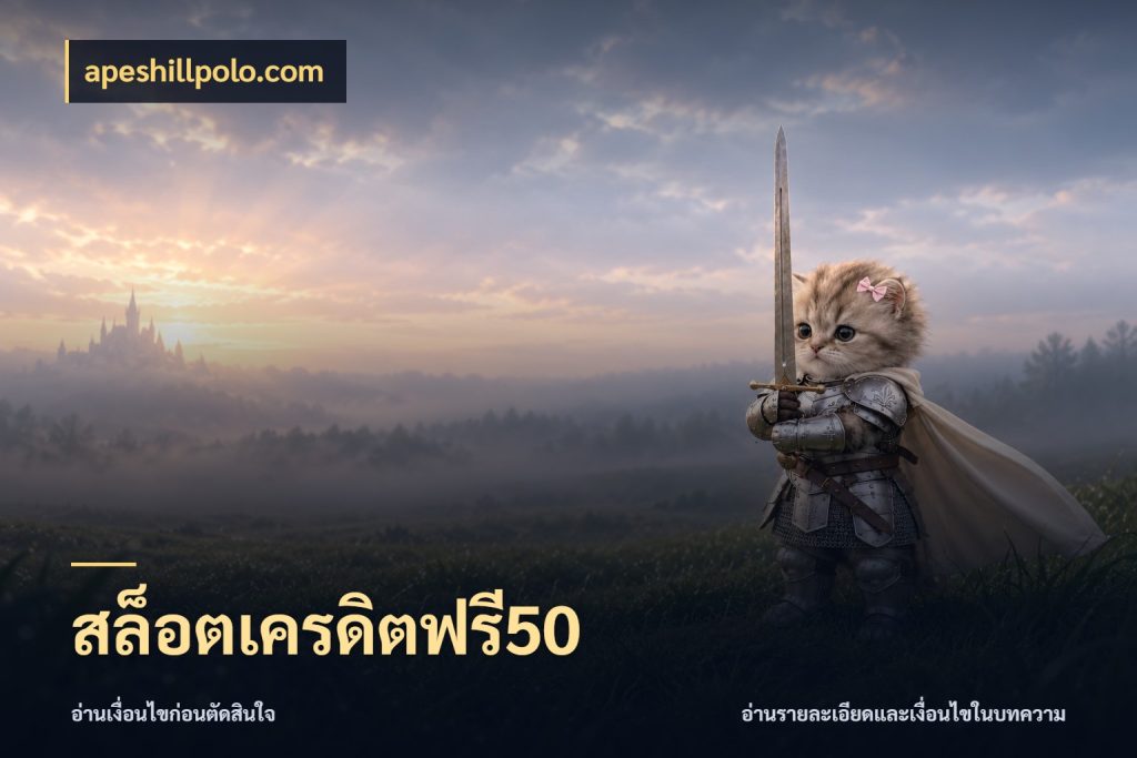 สล็อตเครดิตฟรี50 สีสันของเครดิตฟรีและเกมแนวที่ชอบ ในมุม apeshillpolo.com
