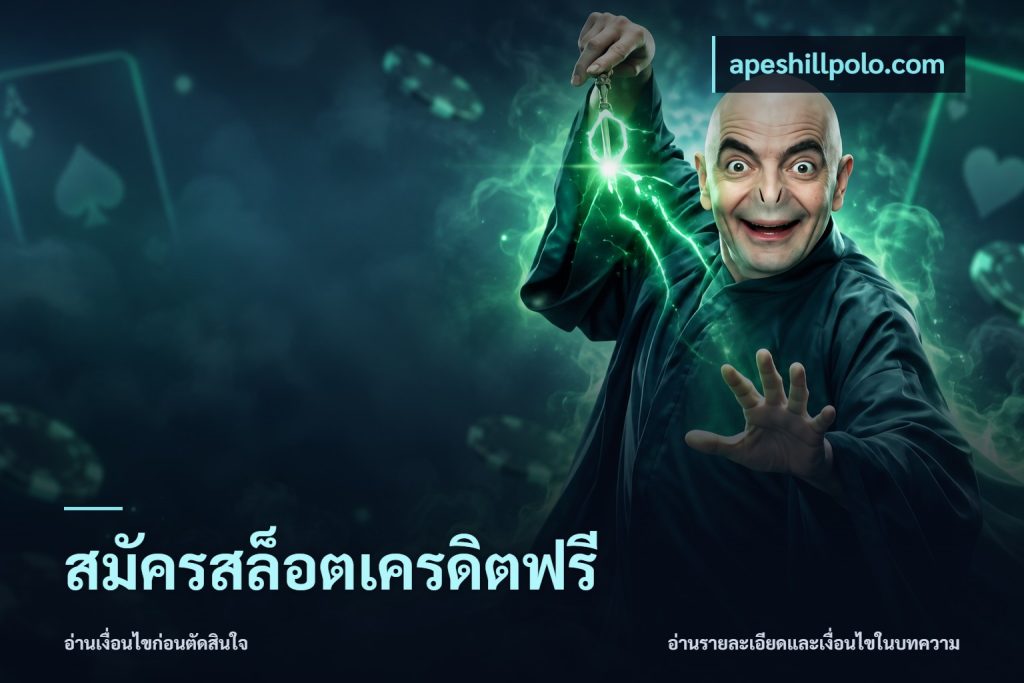 สมัครสล็อตเครดิตฟรี