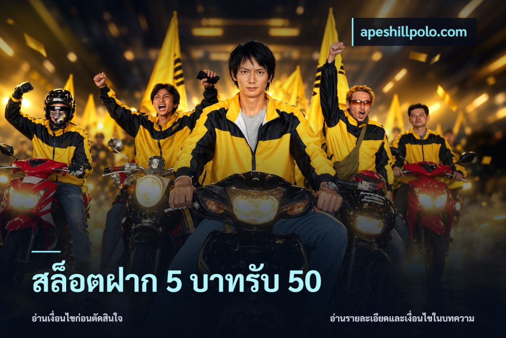 สล็อตฝาก 5 บาทรับ 50