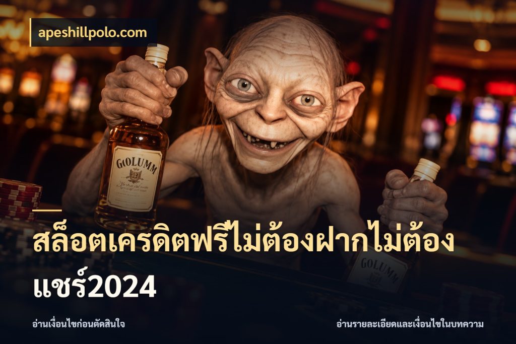 สล็อตเครดิตฟรีไม่ต้องฝากไม่ต้องแชร์2024 สีสันของเครดิตฟรีและเกมแนวที่ชอบ ในมุม apeshillpolo.com