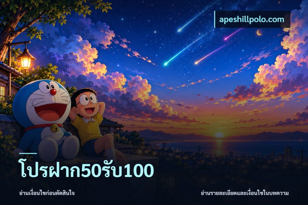 โปรฝาก50รับ100