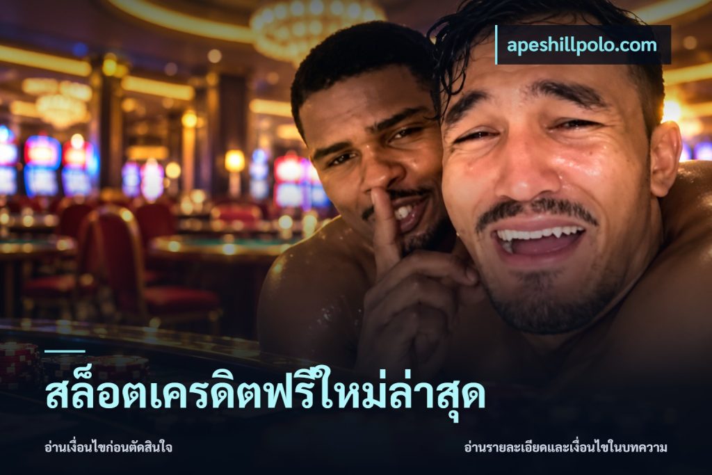 สล็อตเครดิตฟรีใหม่ล่าสุด