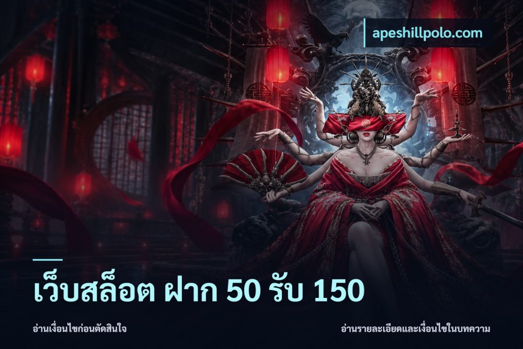 เว็บสล็อต ฝาก 50 รับ 150