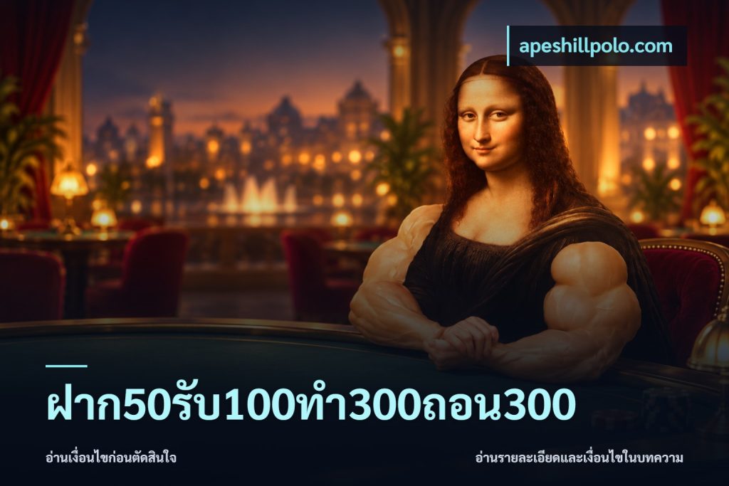 ฝาก50รับ100ทํา300ถอน300