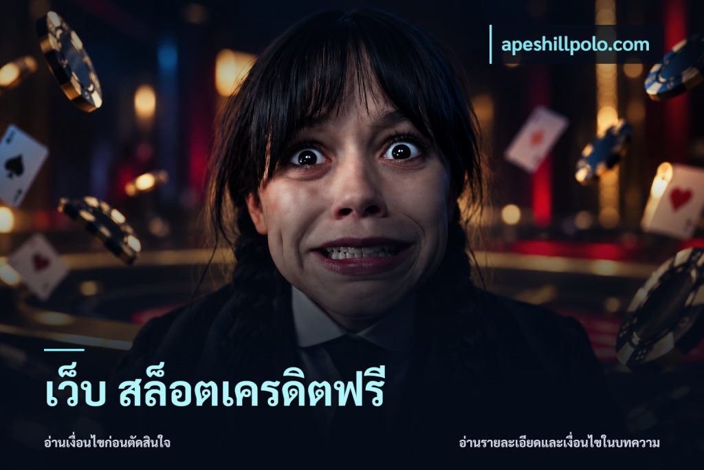เว็บ สล็อตเครดิตฟรี
