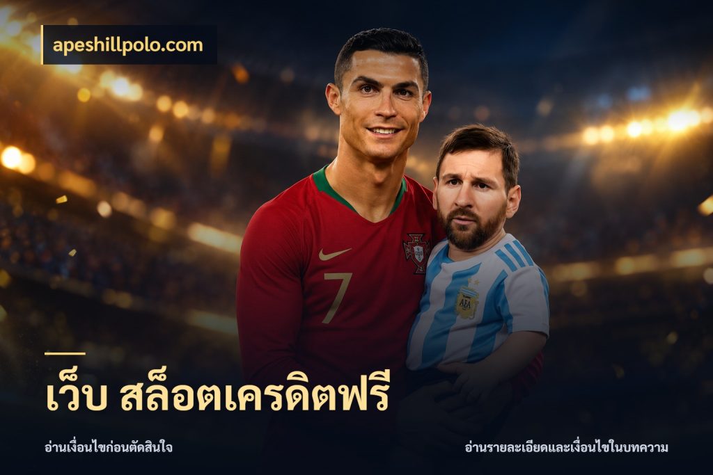 เว็บ สล็อตเครดิตฟรี apeshillpolo.com สิทธิ์ที่สายโบนัสสนใจกับวิธีรับ