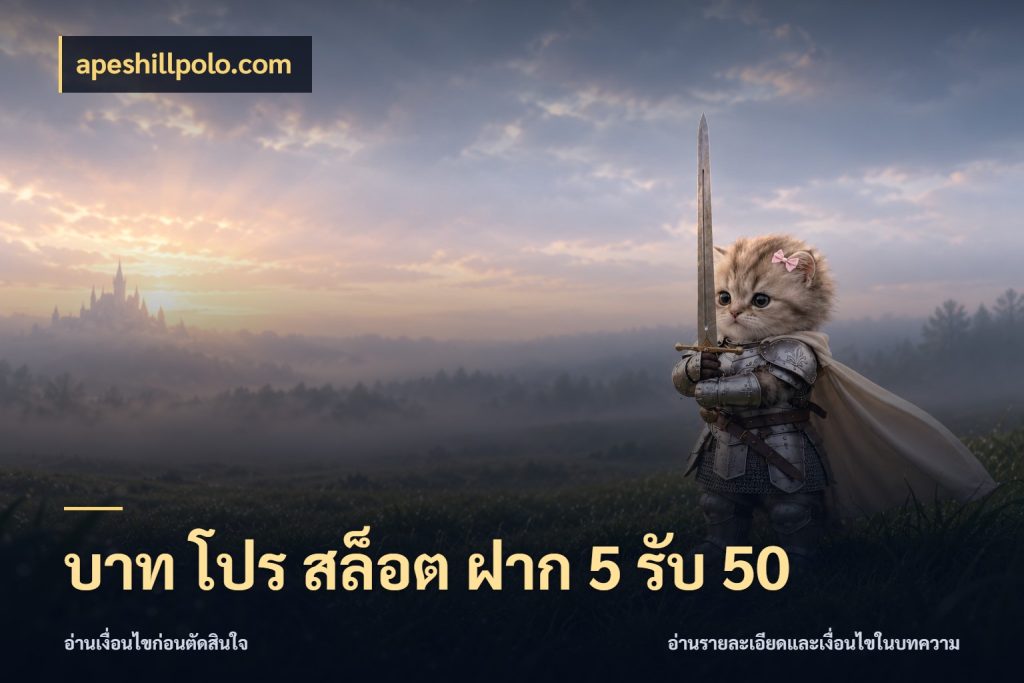 บาท โปร สล็อต ฝาก 5 รับ 50 apeshillpolo.com สนุกกับตัวเลือกโปรในสไตล์ของคุณ
