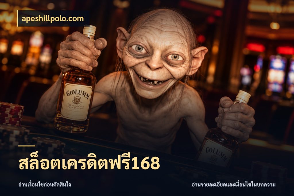 สล็อตเครดิตฟรี168 สีสันของเครดิตฟรีและเกมแนวที่ชอบ กับ apeshillpolo.com