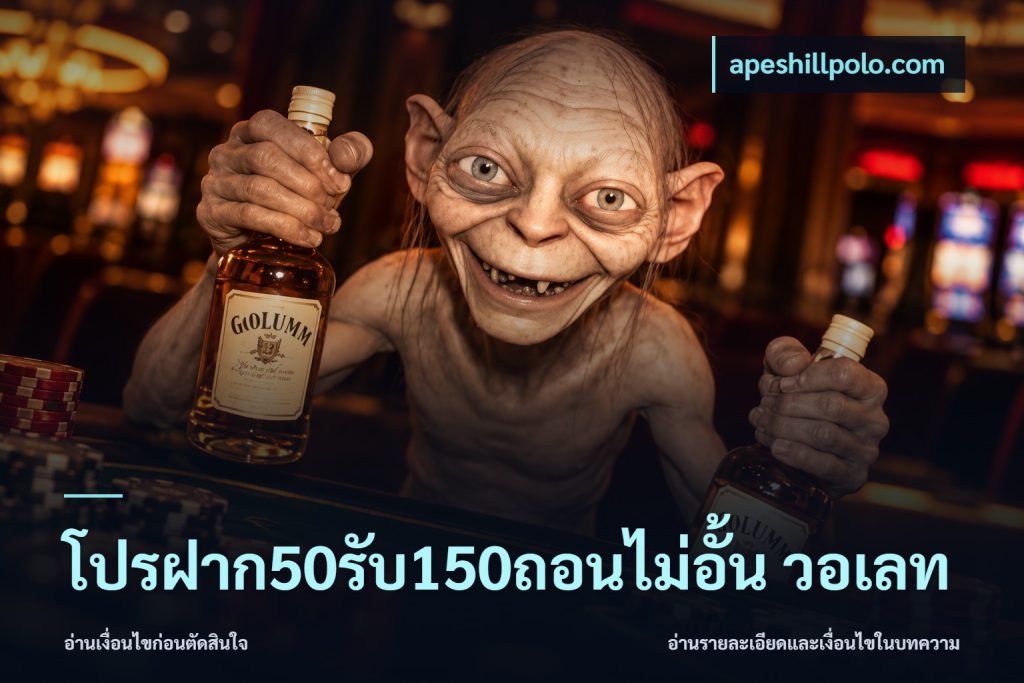 โปรฝาก50รับ150ถอนไม่อั้น วอเลท