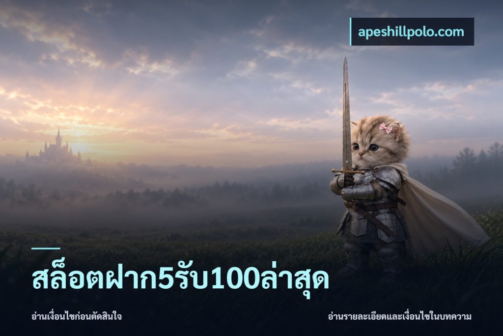 สล็อตฝาก5รับ100ล่าสุด