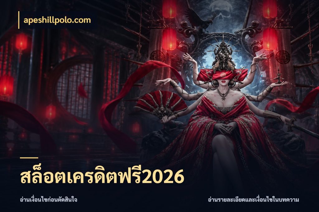 สล็อตเครดิตฟรี2026 ชนิดเครดิตกับสิทธิ์ที่คุณอยากรู้ ในมุม apeshillpolo.com