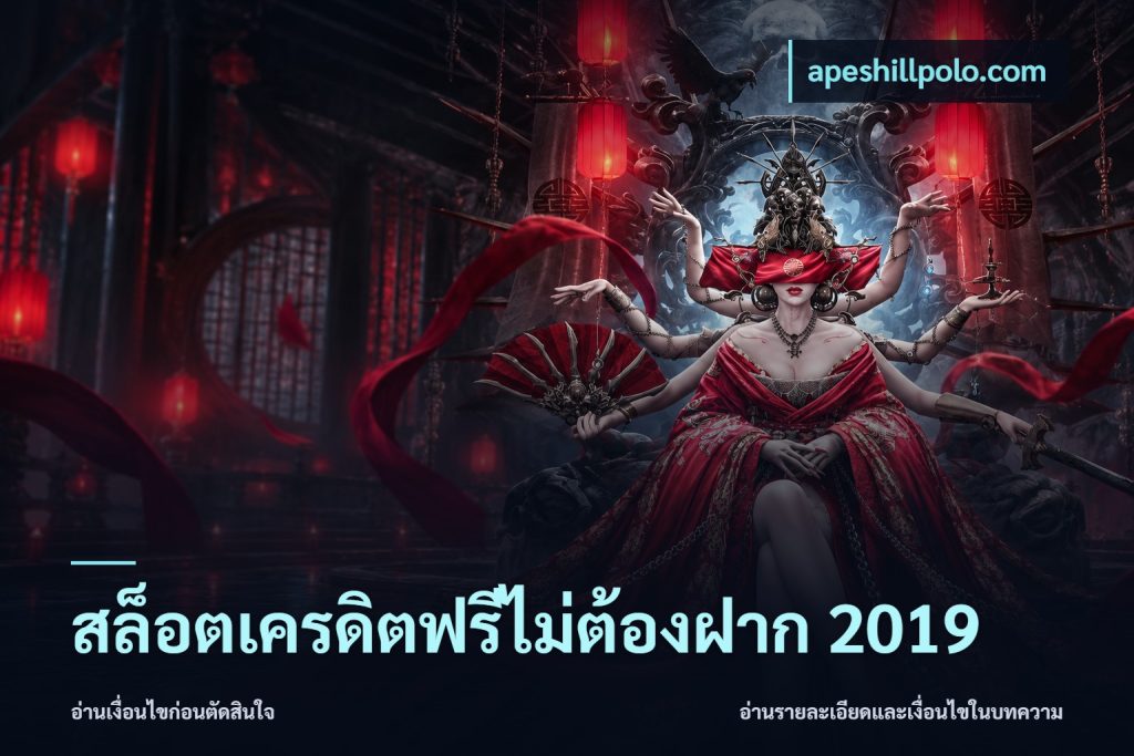 สล็อตเครดิตฟรีไม่ต้องฝาก 2019