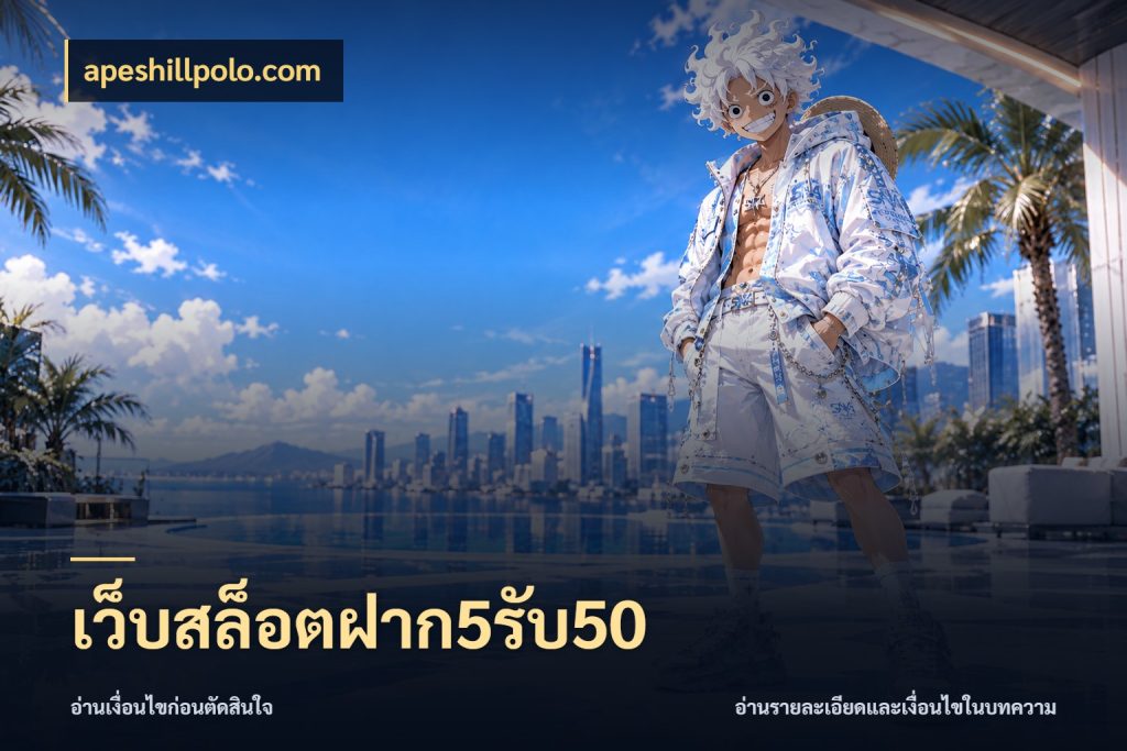 เว็บสล็อตฝาก5รับ50 จับคู่โบนัสกับสไตล์เกมที่ชอบ สไตล์ apeshillpolo.com