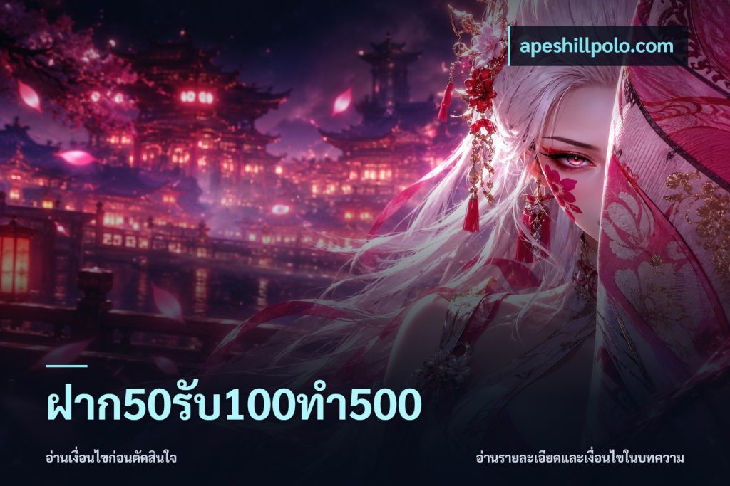 ฝาก50รับ100ทํา500