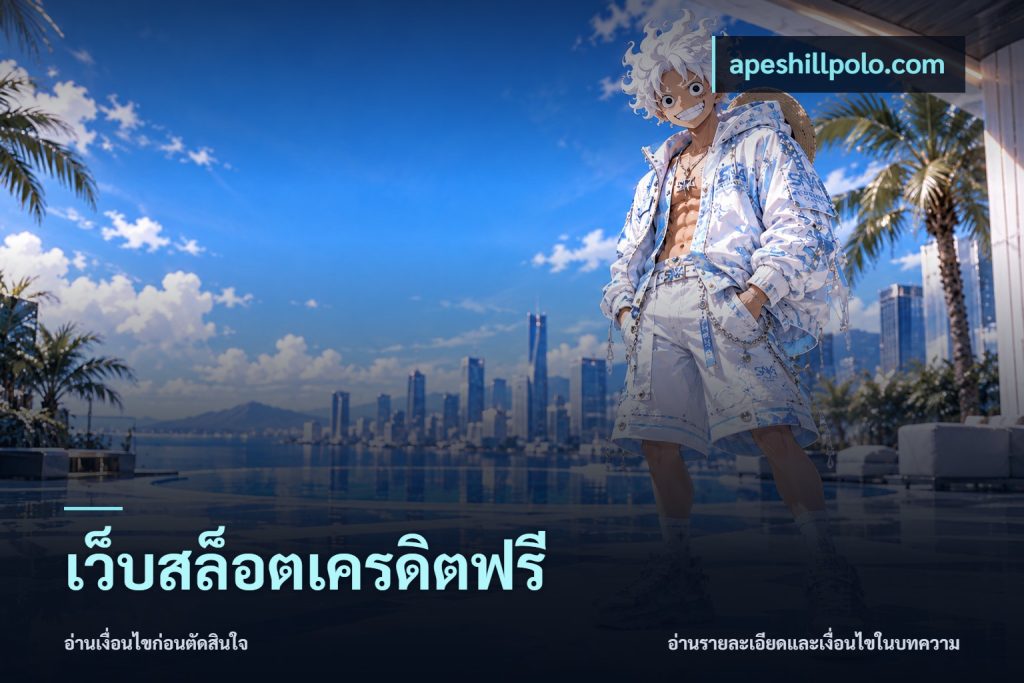 เว็บสล็อตเครดิตฟรี