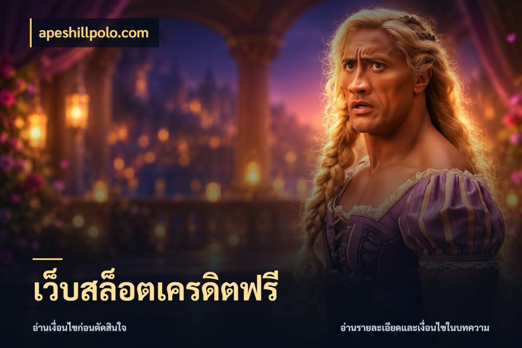 เว็บสล็อตเครดิตฟรี สิทธิ์ที่สายโบนัสสนใจกับวิธีรับ กับ apeshillpolo.com