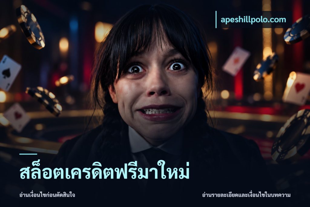 สล็อตเครดิตฟรีมาใหม่