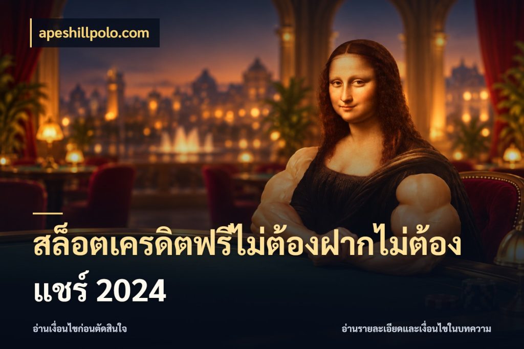 สล็อตเครดิตฟรีไม่ต้องฝากไม่ต้องแชร์ 2024 เลือกสไตล์ความสนุกจากรูปแบบเครดิต สไตล์ apeshillpolo.com