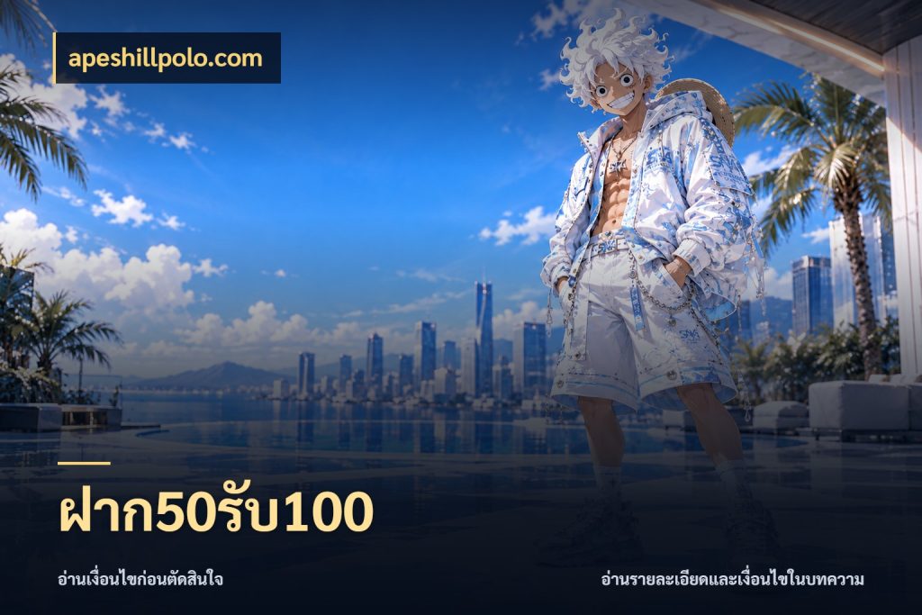 ฝาก50รับ100 apeshillpolo.com เปิดมุมโปรให้เข้ากับเกมแนวโปรด