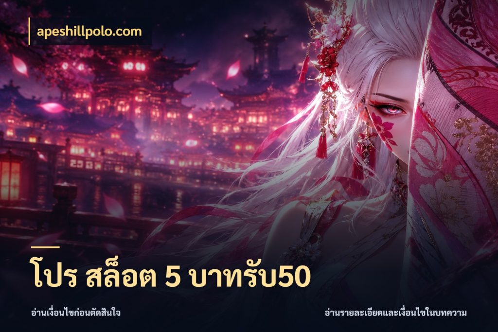 โปร สล็อต 5 บาทรับ50 สนุกกับตัวเลือกโปรในสไตล์ของคุณ กับ apeshillpolo.com