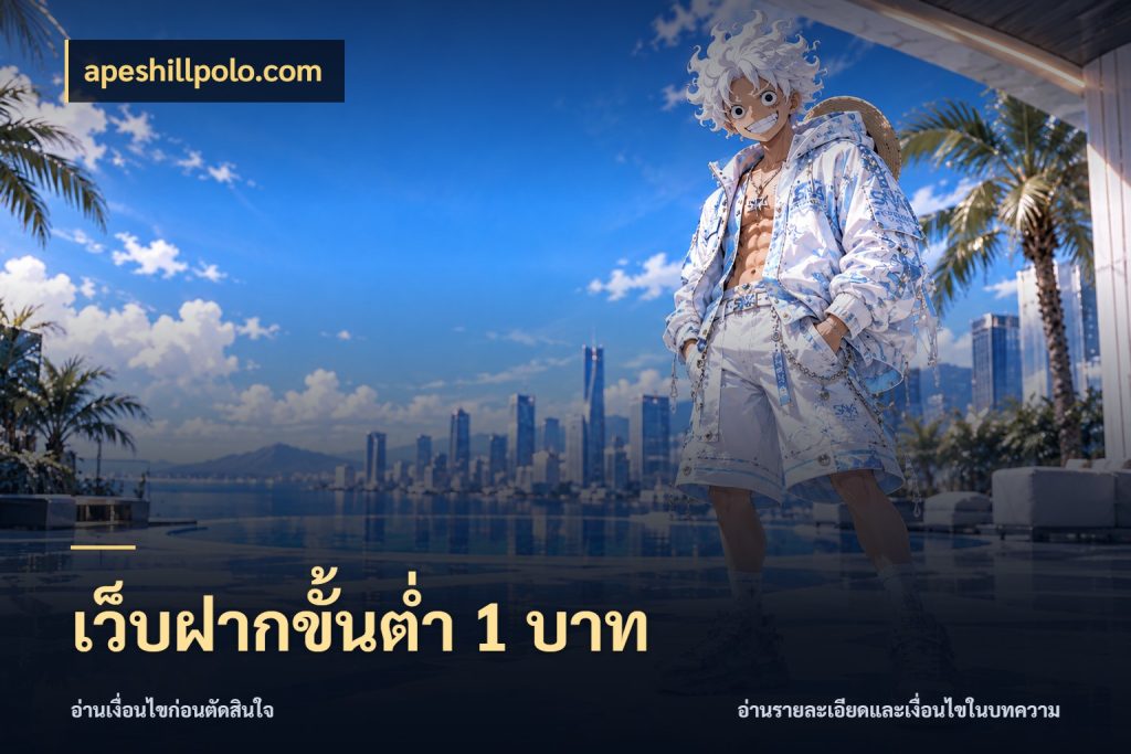 เว็บฝากขั้นต่ำ 1 บาท รู้จักจำนวนแต่ละแบบก่อนเลือกเกม สไตล์ apeshillpolo.com