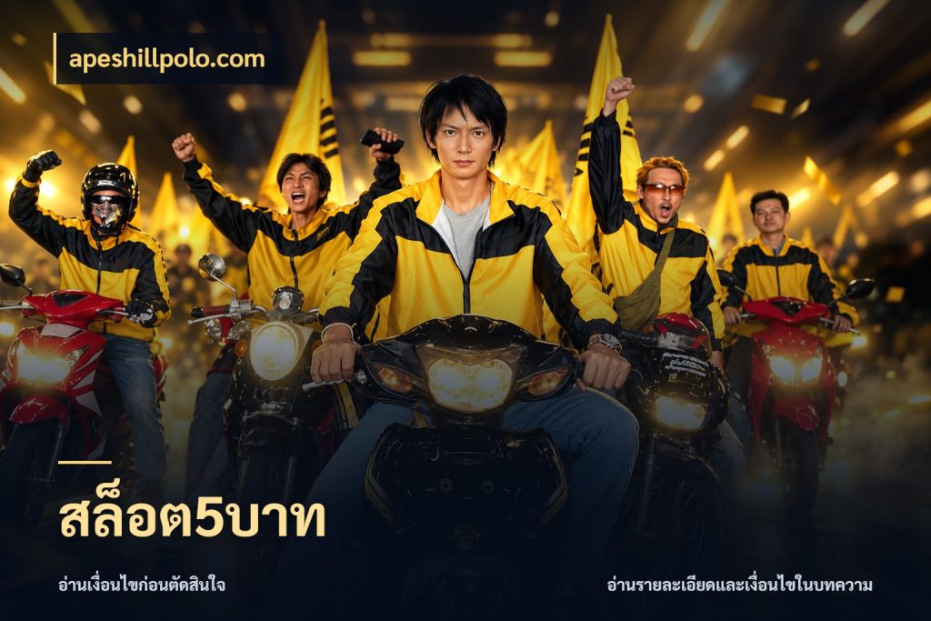 สล็อต5บาท เงินตั้งต้นกับความสนุกที่คุณกำหนด กับ apeshillpolo.com