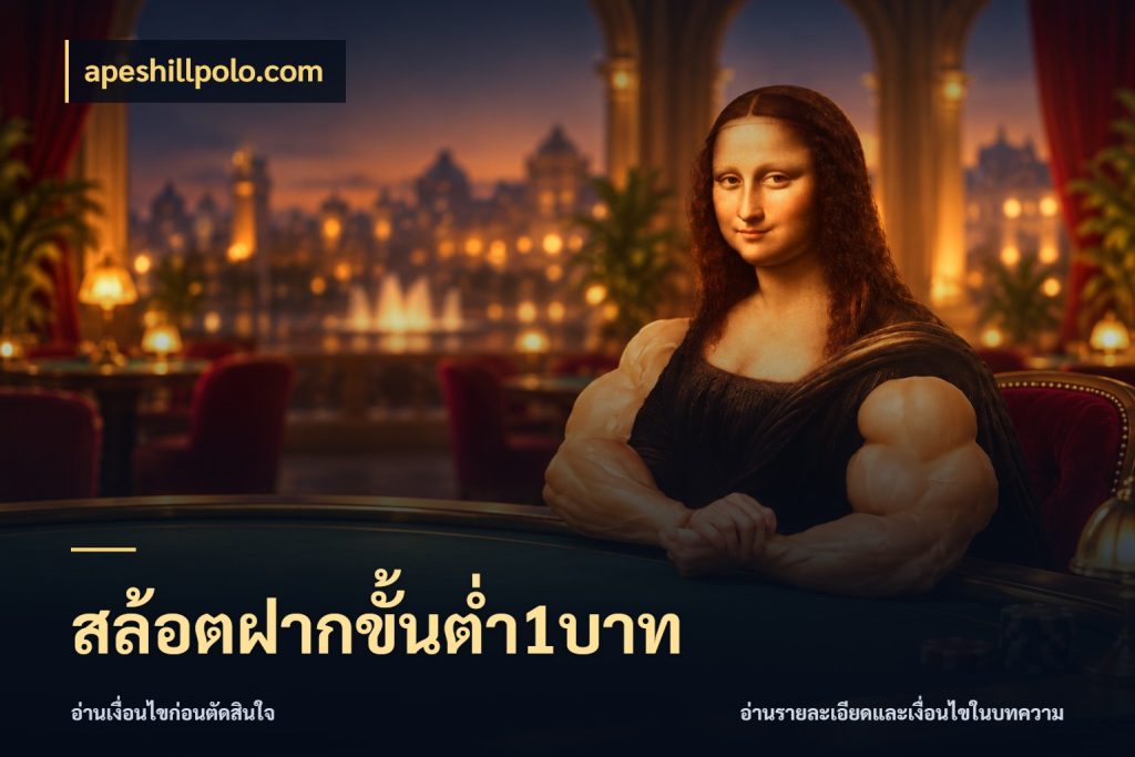 สล้อตฝากขั้นต่ำ1บาท เงินตั้งต้นกับความสนุกที่คุณกำหนด สไตล์ apeshillpolo.com