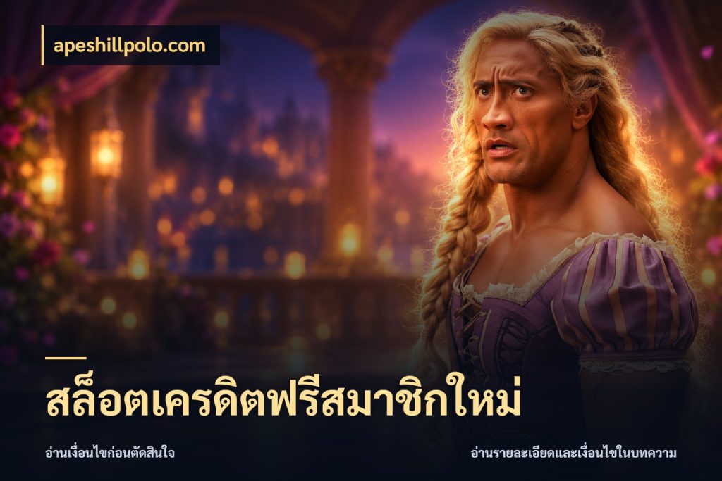 สล็อตเครดิตฟรีสมาชิกใหม่ apeshillpolo.com เครดิตฟรีกับจังหวะลุ้นที่คุณเลือก