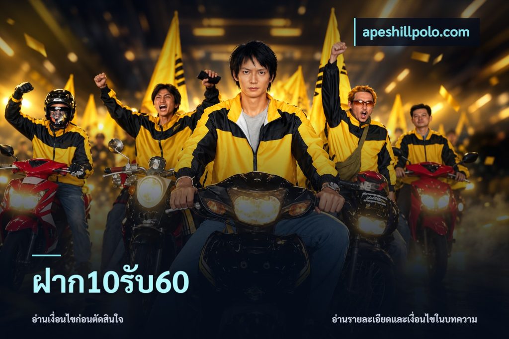 ฝาก10รับ60